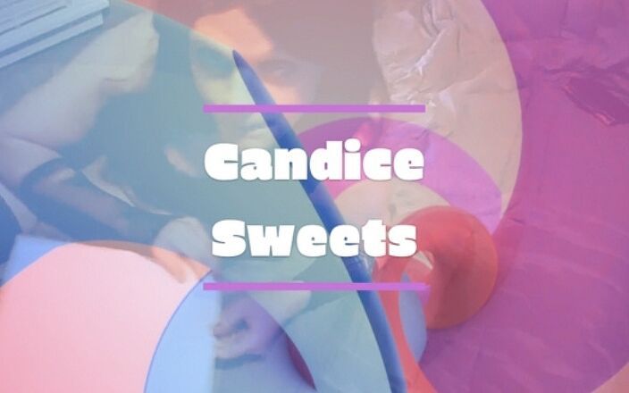 Candice Sweets: アマチュア弱虫はソロセルフサックを行い、彼女の口の中で絶頂します