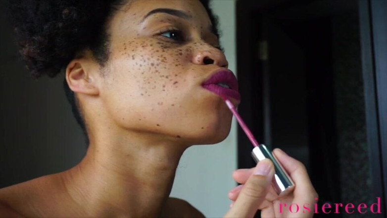 Rosie Reed: Perfect Lipstick Ignore- Goddess Rosie Reed Ignores You While Putting...