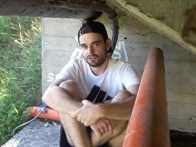 Under the Bridge I Show How Sexy I Am:_) (Jerkoff lover)