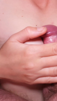 Nasze nocne gry zakończyły się spermą na cycki!