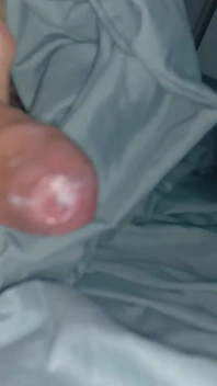 Late Night Fun with Phimosis Big Cock Closed and Tight Forskin - Coming