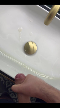 Here Is My Cumshot From Last Night. Who Is Going to Lick It up First?