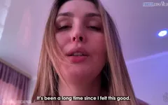 Stepson during a trip fucks his stepmother in a hotel and cums in her mouth