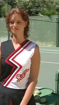 Elma Şekeri Tenis Ustasının Büyük Horozu Tarafından Sert Becerdin