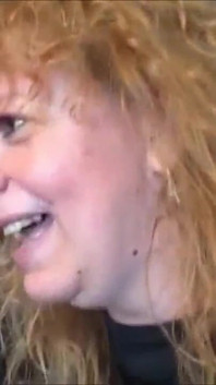 Lusty old woman enjoys cocks and toys in her holes