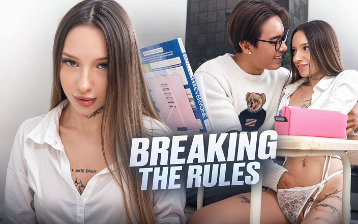 Luna Evans: Anál ve třídě – student je sveden během domácích úkolů