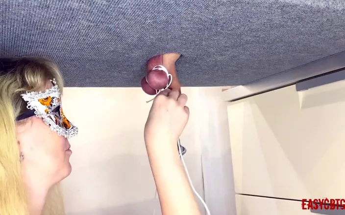 AnnyCandyPainboy: Mistress Tied Weights to the Balls of Her Easycbtgirl