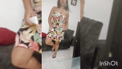 Pikaa6: Una bella teen latina gioca con il suo fratellastro