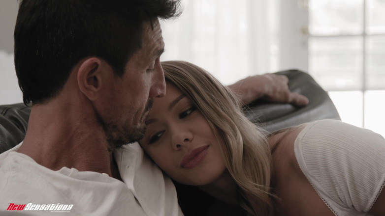 New Sensations: Naomi Gets Step Daddy's Gift of Cum Inside