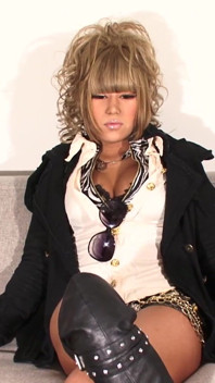 Japanese TGirl Erina Aisaki strokes her cock