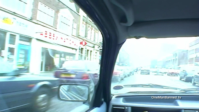One Man Banned: MILF flashes in the car before home anal sex