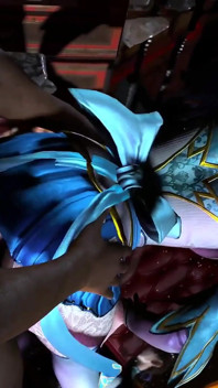 Awek cantik dengan buah dada besar - hentai animasi 3D