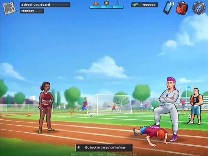 Dirty GamesXxX: Summertime Saga: acara kolej lucu ep.3