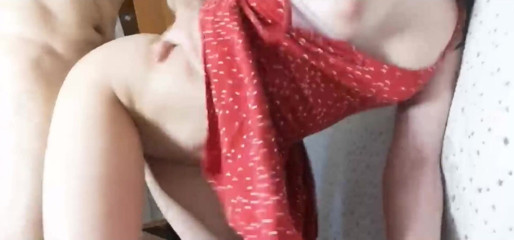 CalientePWNZ: Slim teen cums from doggystyle fucking CalientePWNZ