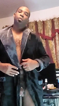 Mega Hard Black Dick Stuffed Into Hot Metal Cockring