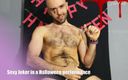 Loui Ferdi: Sexy Joker in einer Halloween-performance von Louiferdi