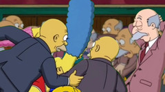 Octopussy Lovers Club: कास्टिंग में बूढ़े पुरुषों के साथ गृहिणी श्रीमती सिंपसम का गंदा नंगा नाच। कार्टून पैरोडी