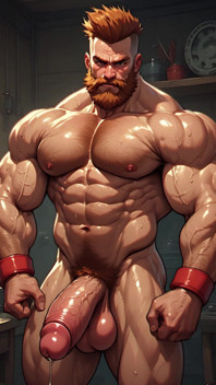 Zangief Street Fighter Big Cock (ai)