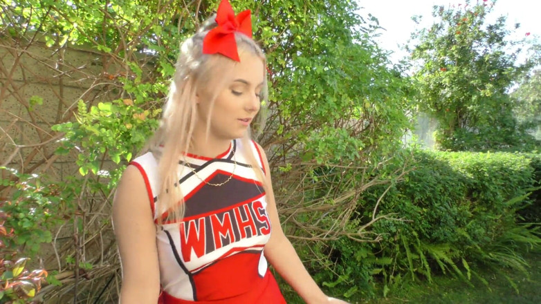 Get Your Fix: Intense Dirty Talking Sex with Flexible Cheerleader