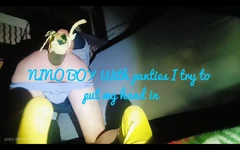 Nino boy cerca di metterci la sua mano ma il suo culo è troppo stretto.
