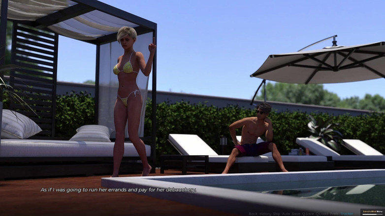 AVNTeller: Summer scent # 1 - treffen sie die vollbusige blonde stiefschwester eve in...