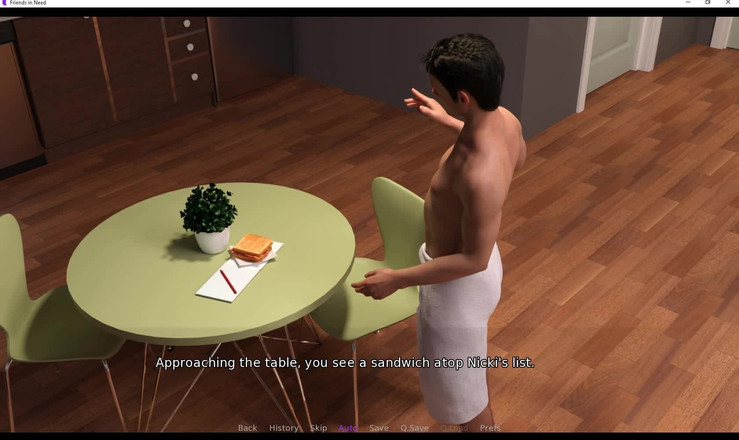 EroticKrisso: Freunde in not, schaumbad