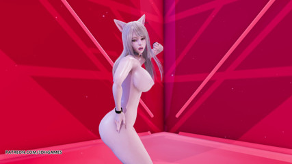 3D-Hentai Games: [MMD] Sistar - Alone Ahri sexy nude dance league of legends...