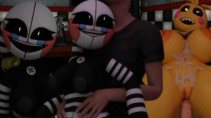Making Chica Orgasm Then Cumming Inside Marrie! - Five Lustful Nights (ft. Gumi)