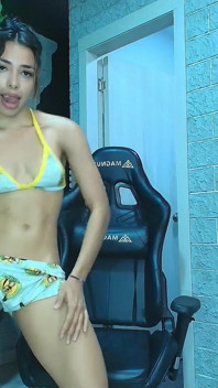 Latina Sexy Danza Bodu Perfetta Masturbazione Nella Stanza