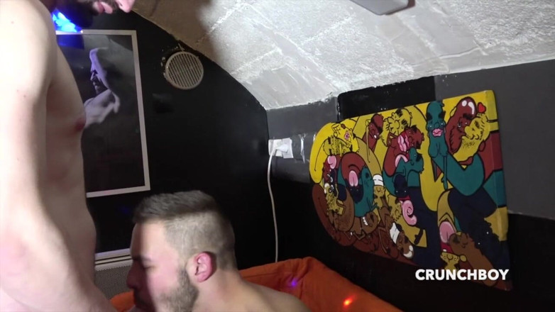 Recent bareback porn from France: Kevin ass fucked raw by straight boy curious