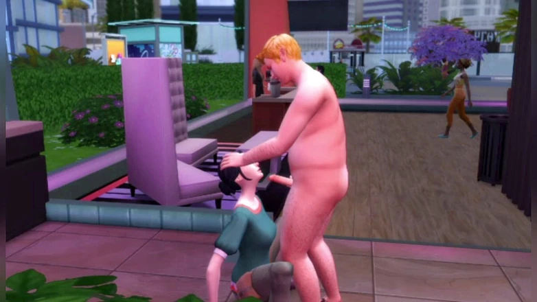 PornoGames: The girl obeyed and gave herself to be fucked in...