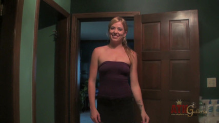 ATKIngdom Fans: Charming Paige Ashley gabs while changing outfits.