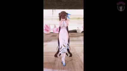 Velvixian: Lee Su - 穿着中国礼服的性感舞蹈