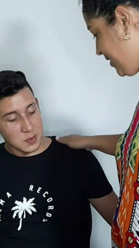 Colombian Big Ass Gives Me a Delicious Blowjob