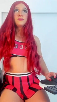 Alinecosta Dancing and Showing Her Feet in Half Evenings