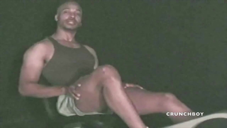 GAY VINTAGE PORN: Muscle straight loves to suck his own cock