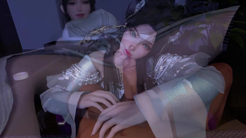 Why fuck so hard: 3d en primer plano - flaca asiática esposa con vestido cosplay...