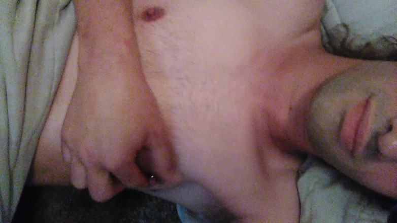 LilTaste: Transgirl nua brincando com meu clitóris não-op