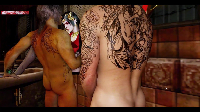 X Hentai: 像素化幻想女王：运动中的屁股 - 3D 动画成人动漫
