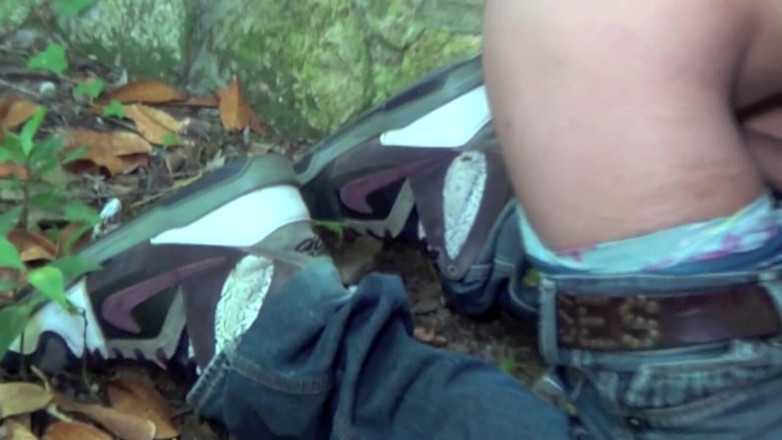 French Twinks Amator videos: Twink futută în pădure în croazieră de o pulă arabă xxl uimitoare