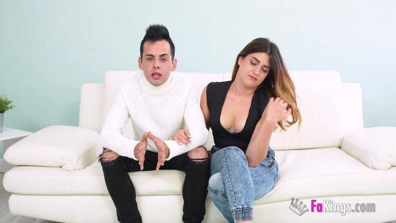 FAKings: Amateur Anal: Shy Couple Valentina Lapiedra and Her BF Wants...