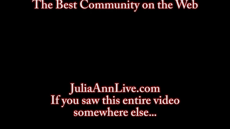 Julia Ann: Nessun orgasmo per mio marito