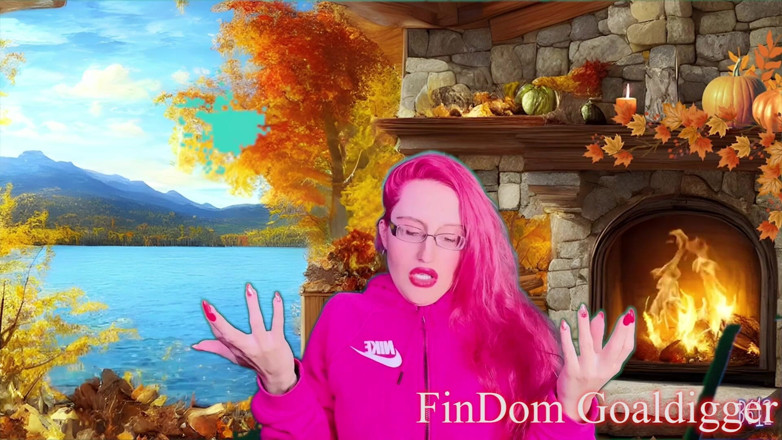 FinDom Goaldigger: Pink lipgloss transformation