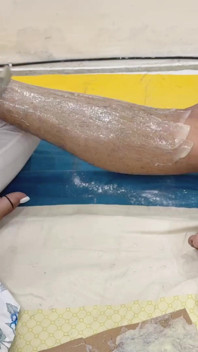 hey, Can You Do Me a Favor?! the Mischievous Stepbro Asks His Stepmsis to Waxing Him.