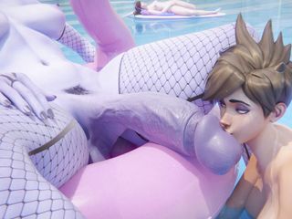 Futa Lord: Piroguh sexy menina viciada em sexo forte duas peitudas meninas...
