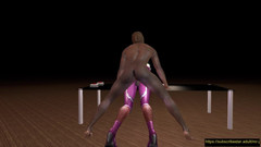 Misterj 3d Studio: Yabancı ile Asagi domaltmalı pozisyon