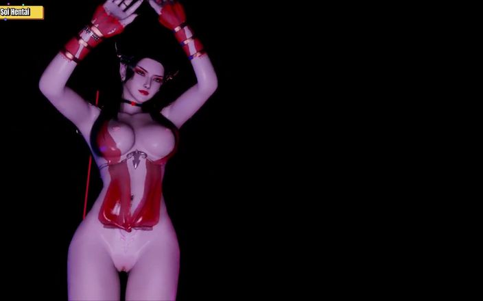 Soi Hentai: Medusa Queen соблазняет танец - хентай, 3D, без цензуры, V275