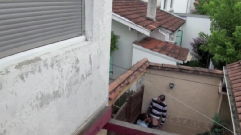 Discret Cruising sex: Sexy policistka ošukaná twinkem
