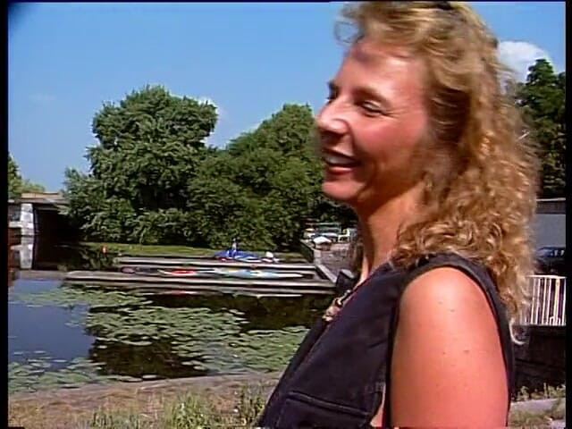 Lucky Cooch: Blonde and brunette at the outdoors interview