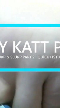 Nazty katt fist rapido bancomat Burp & slurp parte 2: fist atm Burp & slurp